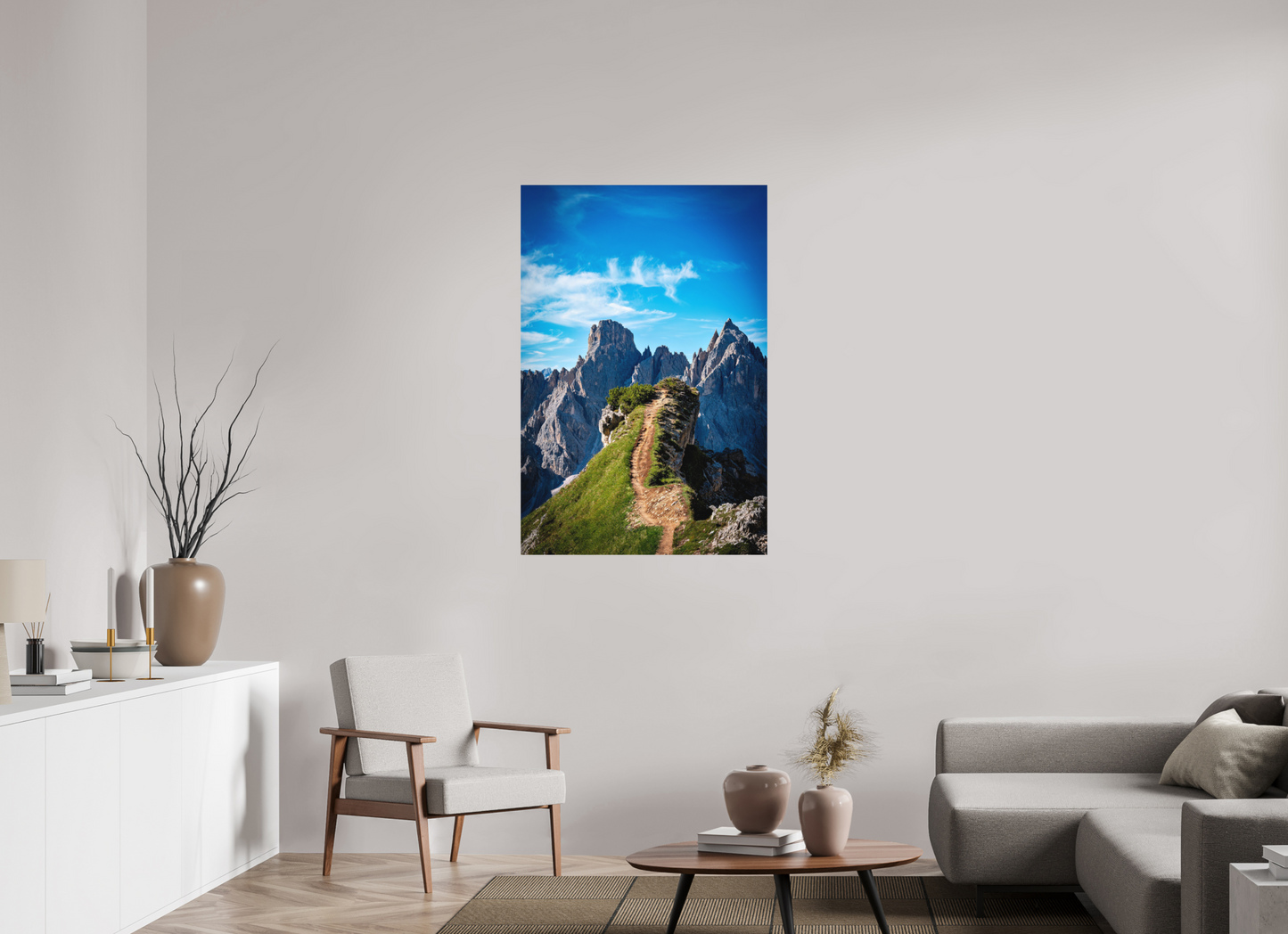 80 x 120 cm, Hahnemühle Photo Rag Bright White Dolomiti Ridge