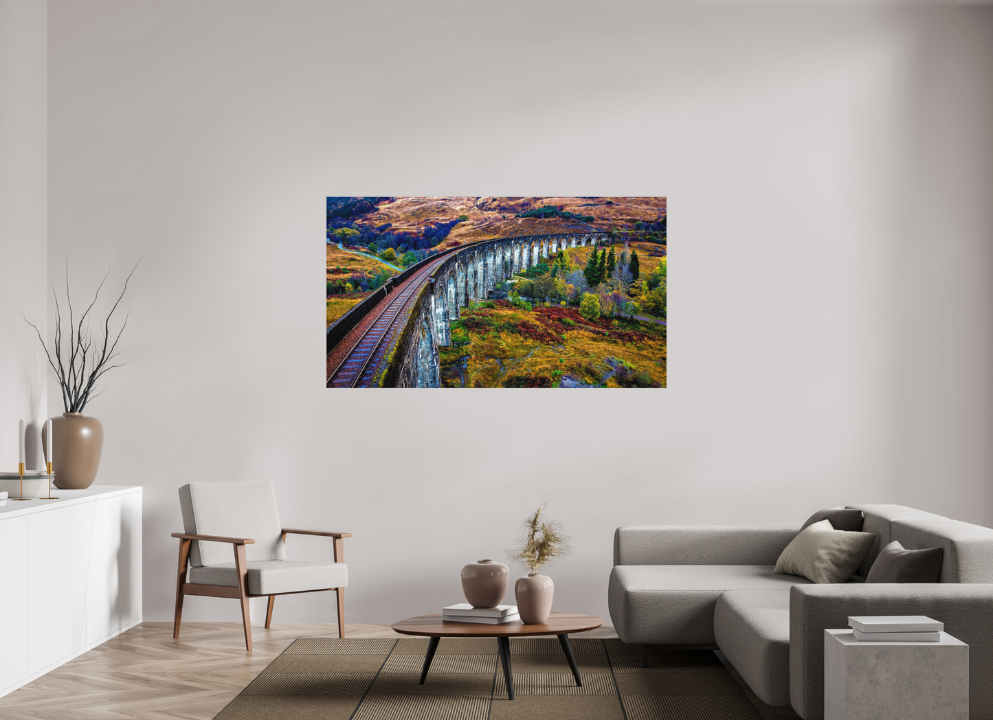 176 x 99 cm, Hahnemühle Photo Rag Bright White Glenfinnan