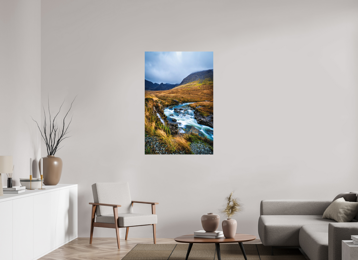 80 x 120 cm, Hahnemühle Photo Rag Bright White Whispers of the Fairy Pools