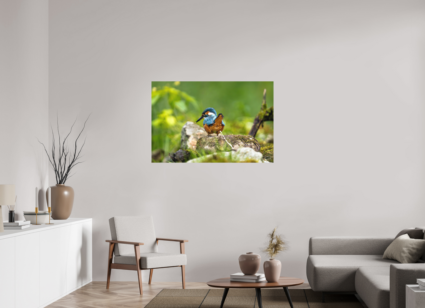 120 x 80 cm, Hahnemühle Photo Rag Bright White Sh*t, a Kingfisher