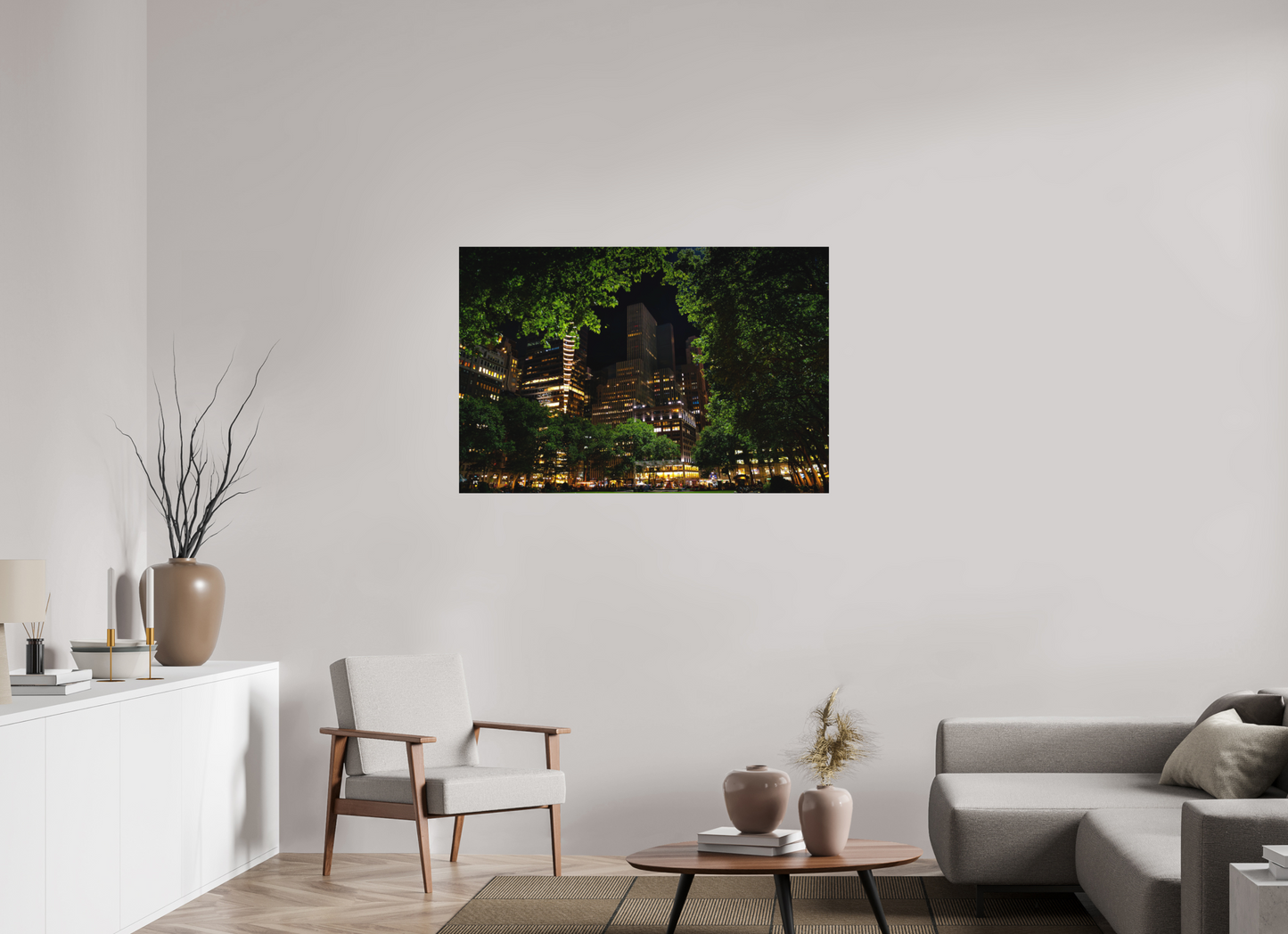 120 x 80 cm, Hahnemühle Photo Rag Bright White Bryant Park Nights