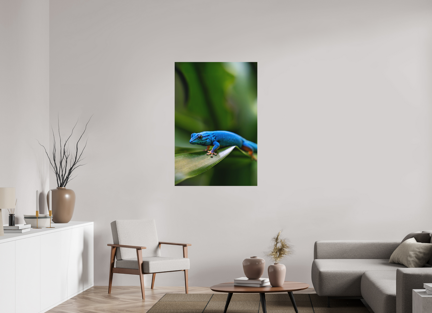 80 x 120 cm, Hahnemühle Photo Rag Bright White Blauer Glanz