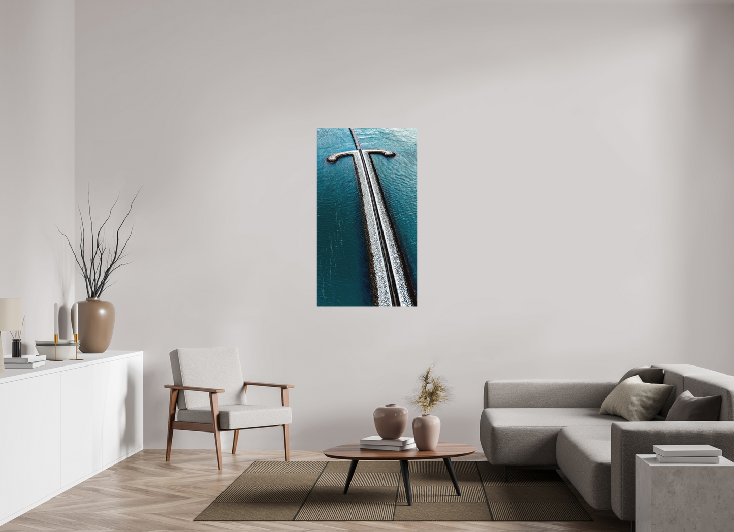 72 x 128 cm, Hahnemühle Photo Rag Bright White Sword