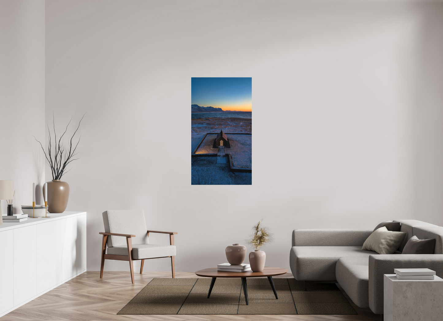72 x 128 cm, Hahnemühle Photo Rag Bright White Church