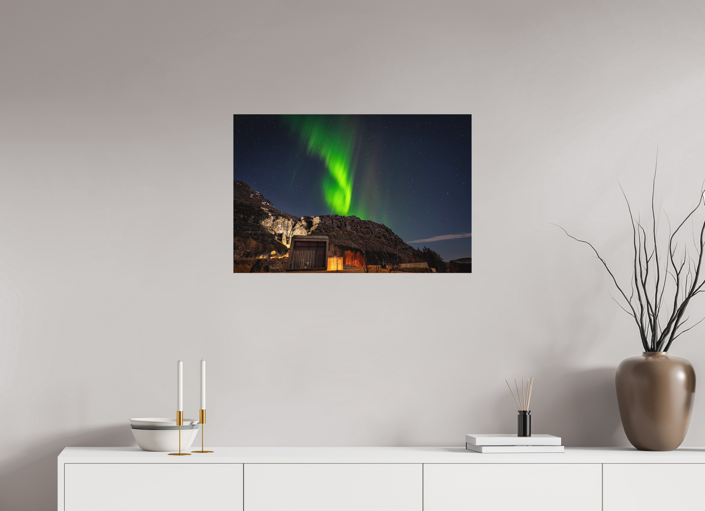 75 x 50 cm, Hahnemühle Photo Rag Bright White First Aurora
