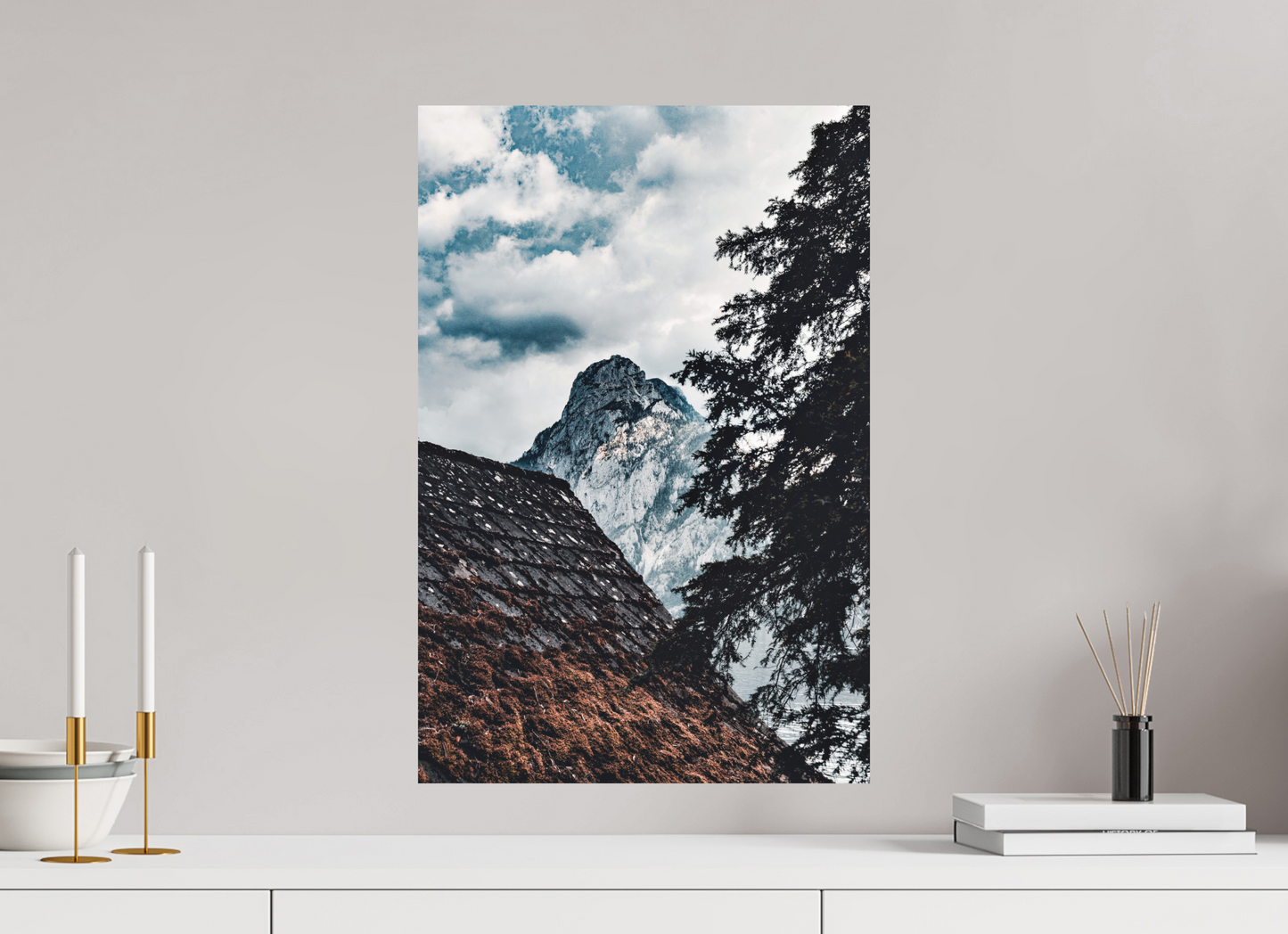 40 x 60 cm, Hahnemühle Photo Rag Bright White What a View – Traunsee, Österreich