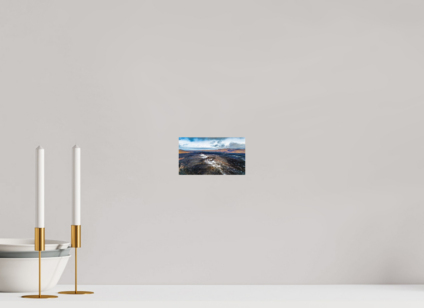 16 x 9 cm, Hahnemühle Photo Rag Bright White Atem der Erde – Vulkanfelder