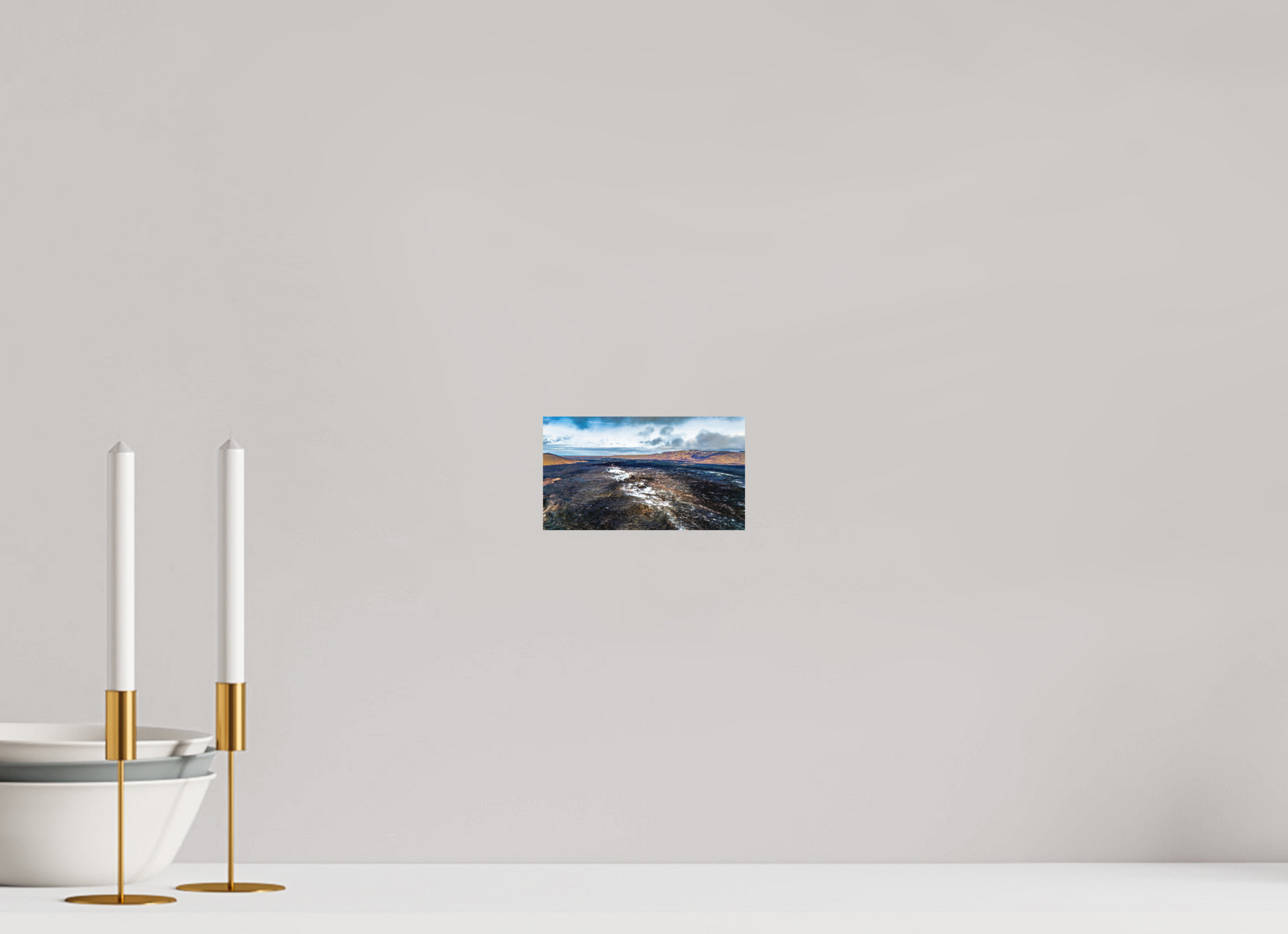 16 x 9 cm, Hahnemühle Photo Rag Bright White Atem der Erde – Vulkanfelder