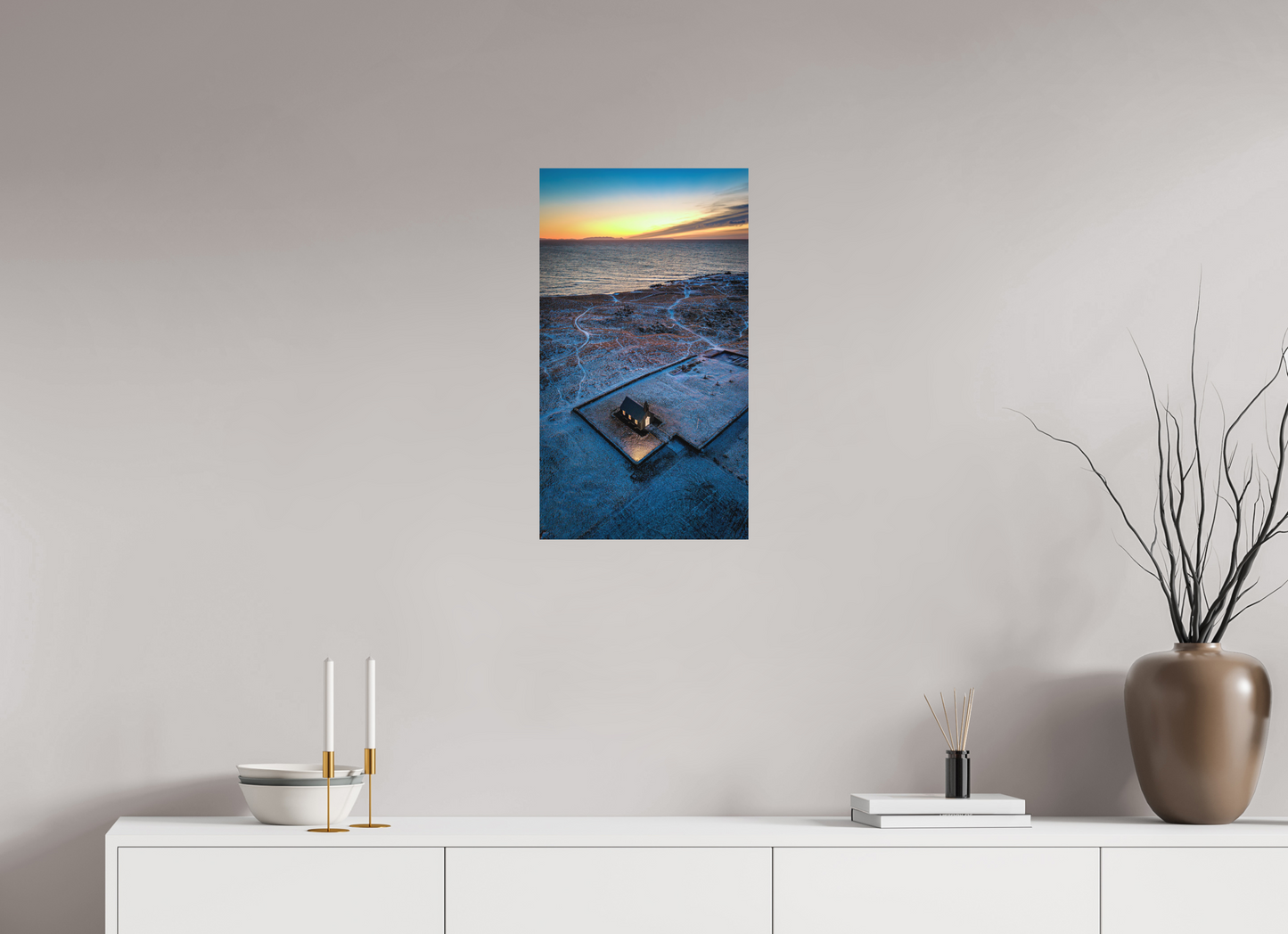 36 x 64 cm, Hahnemühle Photo Rag Bright White Silence
