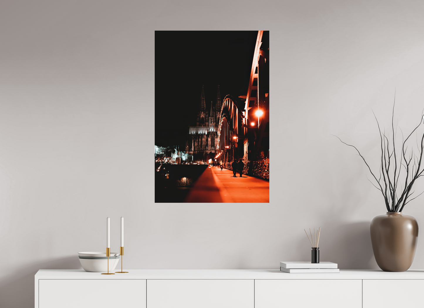 60 x 90 cm, Hahnemühle Photo Rag Bright White Walkway Glow