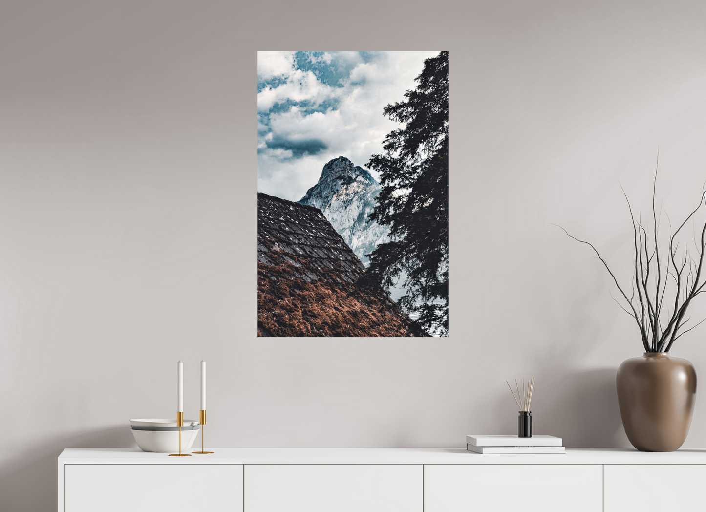 60 x 90 cm, Hahnemühle Photo Rag Bright White What a View – Traunsee, Österreich