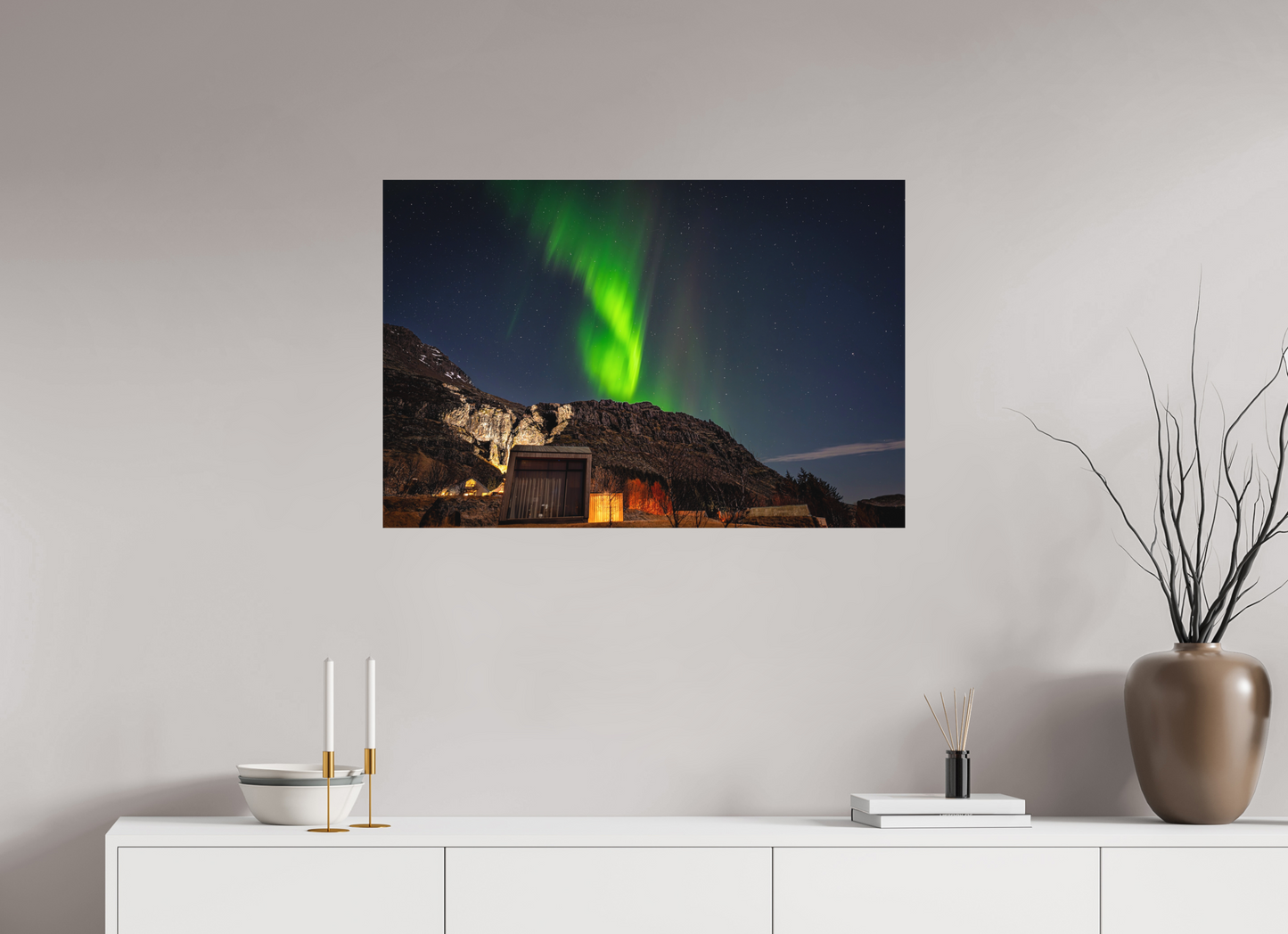 90 x 60 cm, Hahnemühle Photo Rag Bright White First Aurora