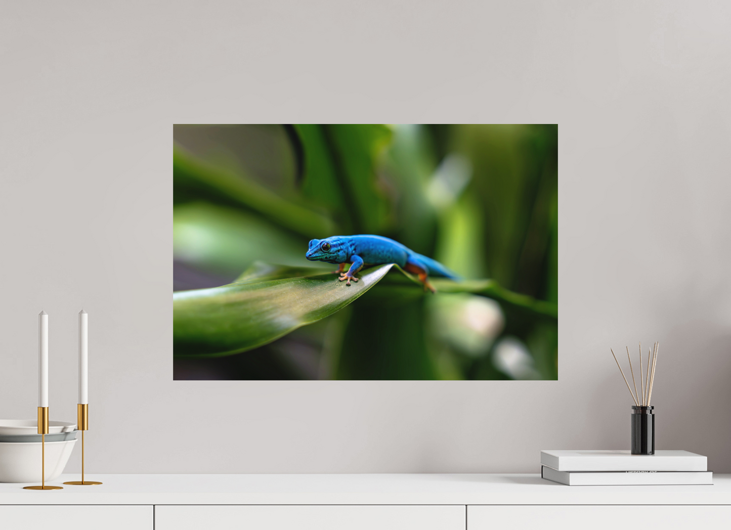 60 x 40 cm, Hahnemühle Photo Rag Bright White Blaues Juwel im Verborgenen