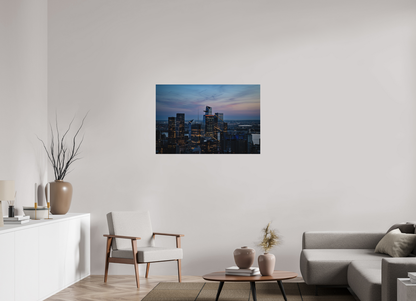 105 x 70 cm, Hahnemühle Photo Rag Bright White New York Skyline