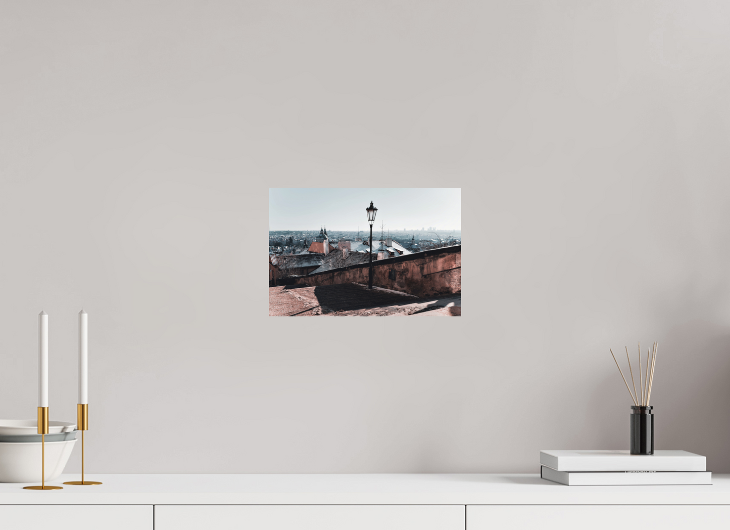 30 x 20 cm, Hahnemühle Photo Rag Bright White Prag im Winter