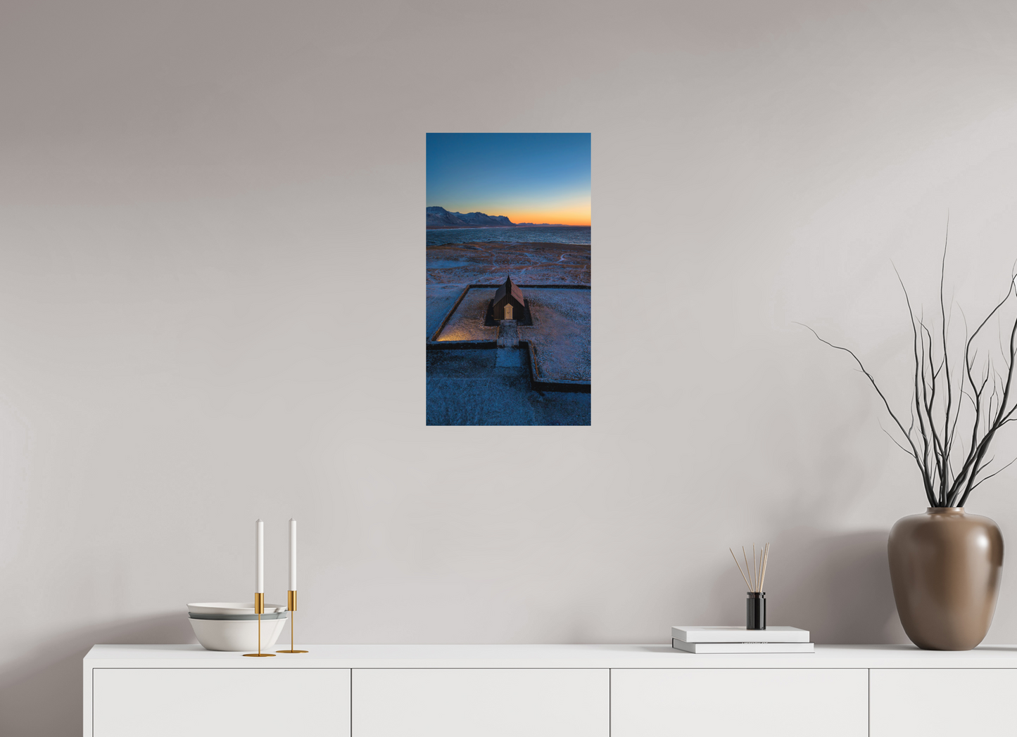 36 x 64 cm, Hahnemühle Photo Rag Bright White Church