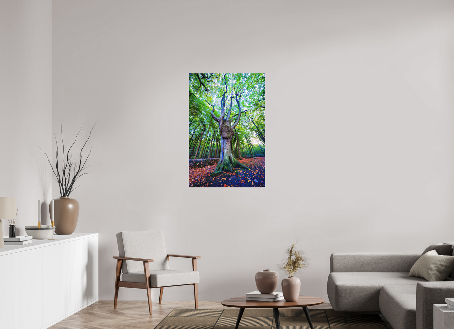 70 x 105 cm, Hahnemühle Photo Rag Bright White Der Wächter des Gespensterwaldes