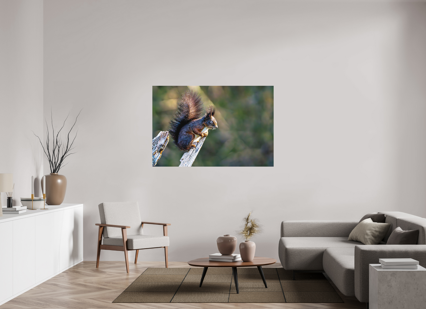 150 x 100 cm, Hahnemühle Photo Rag Bright White Morgensonne auf leiser Pfote