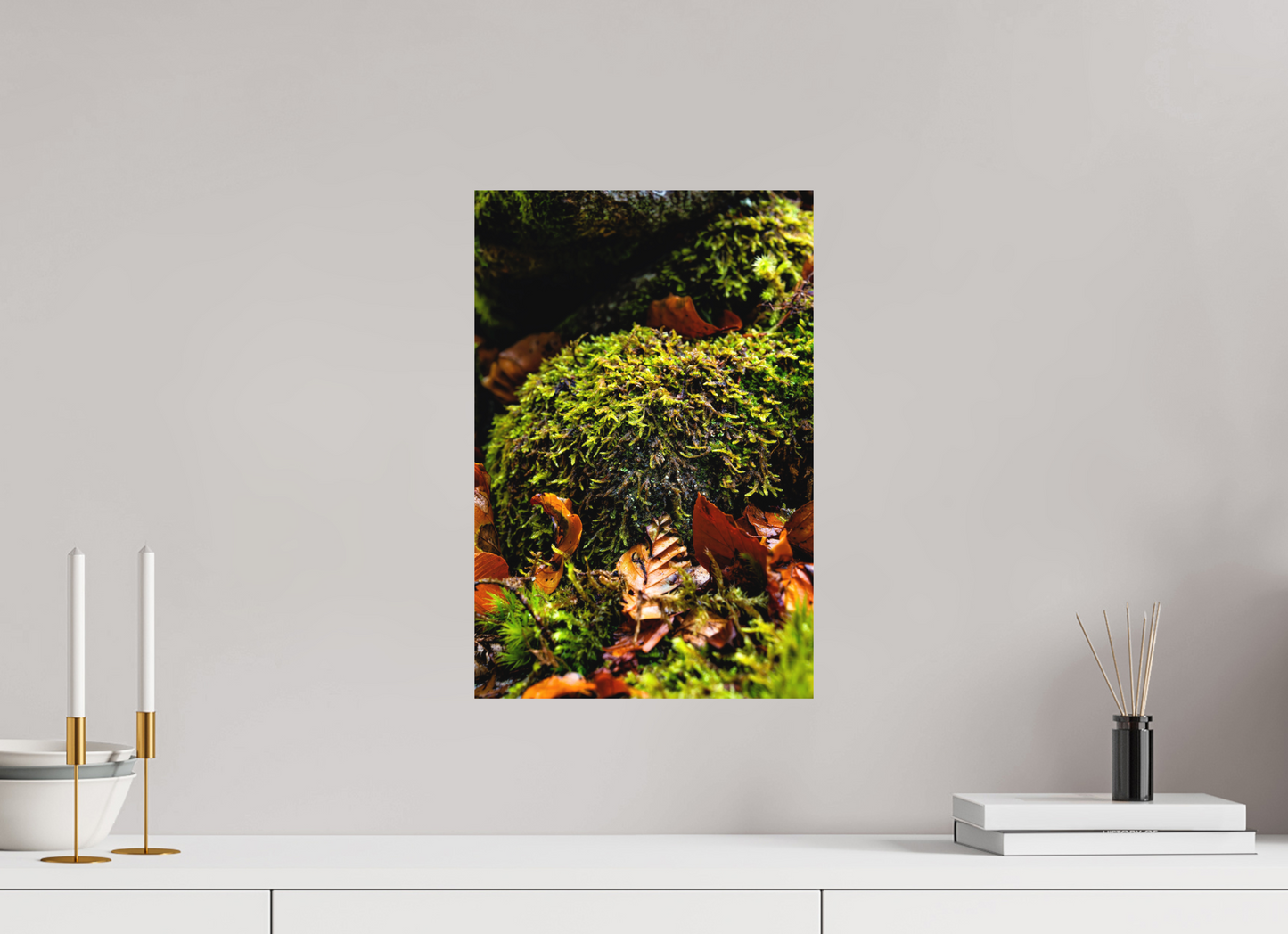 30 x 45 cm, Hahnemühle Photo Rag Bright White Schottischer Herbst