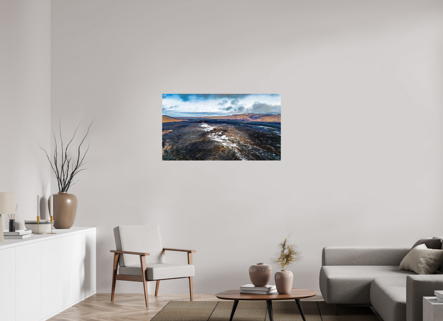 112 x 63 cm, Hahnemühle Photo Rag Bright White Atem der Erde – Vulkanfelder