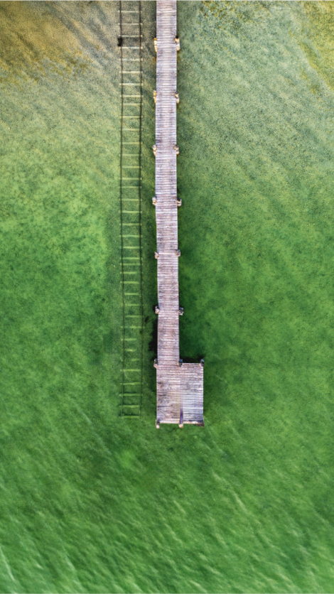 Main image Steg über dem Ammersee