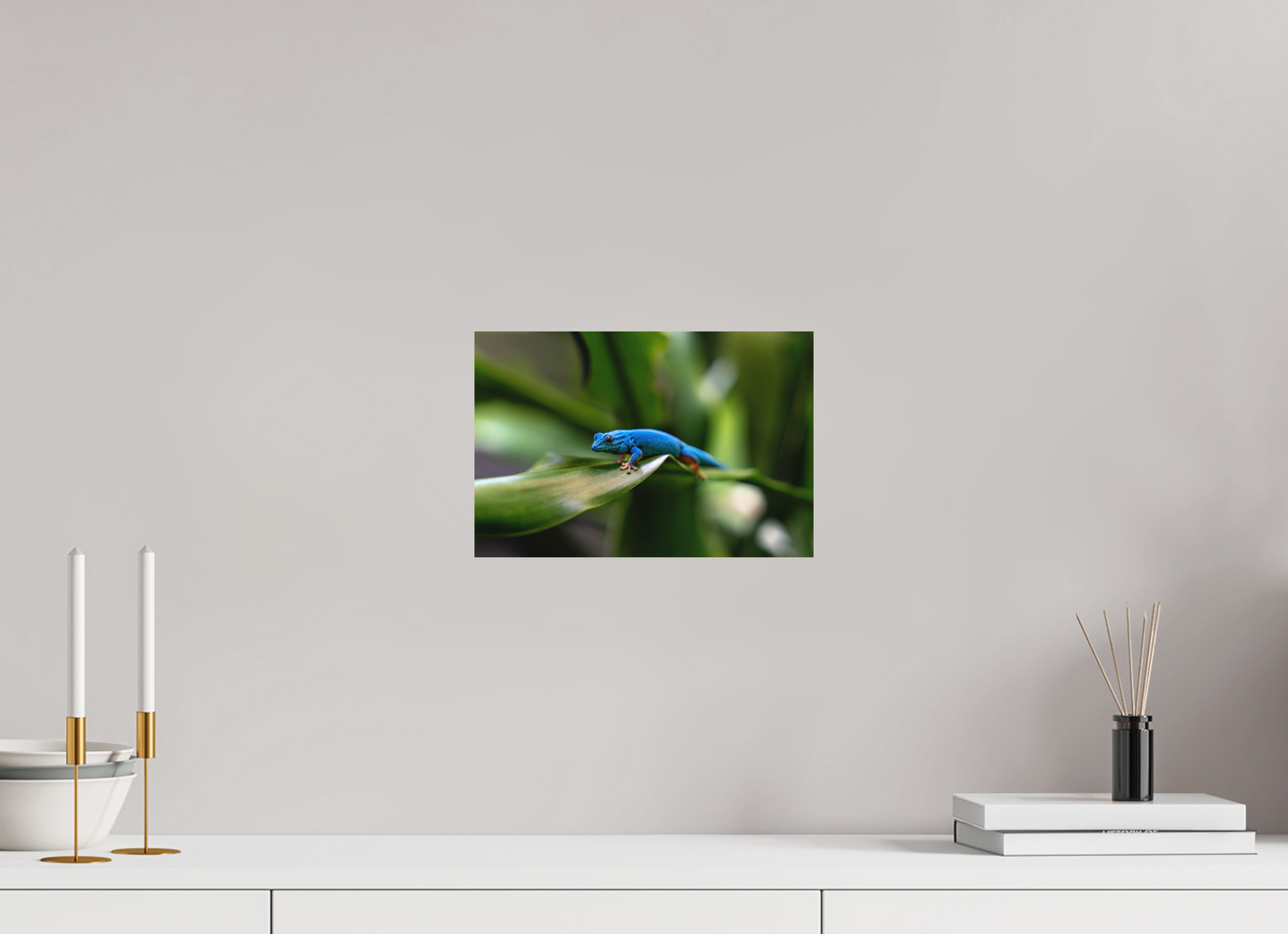 30 x 20 cm, Hahnemühle Photo Rag Bright White Blaues Juwel im Verborgenen