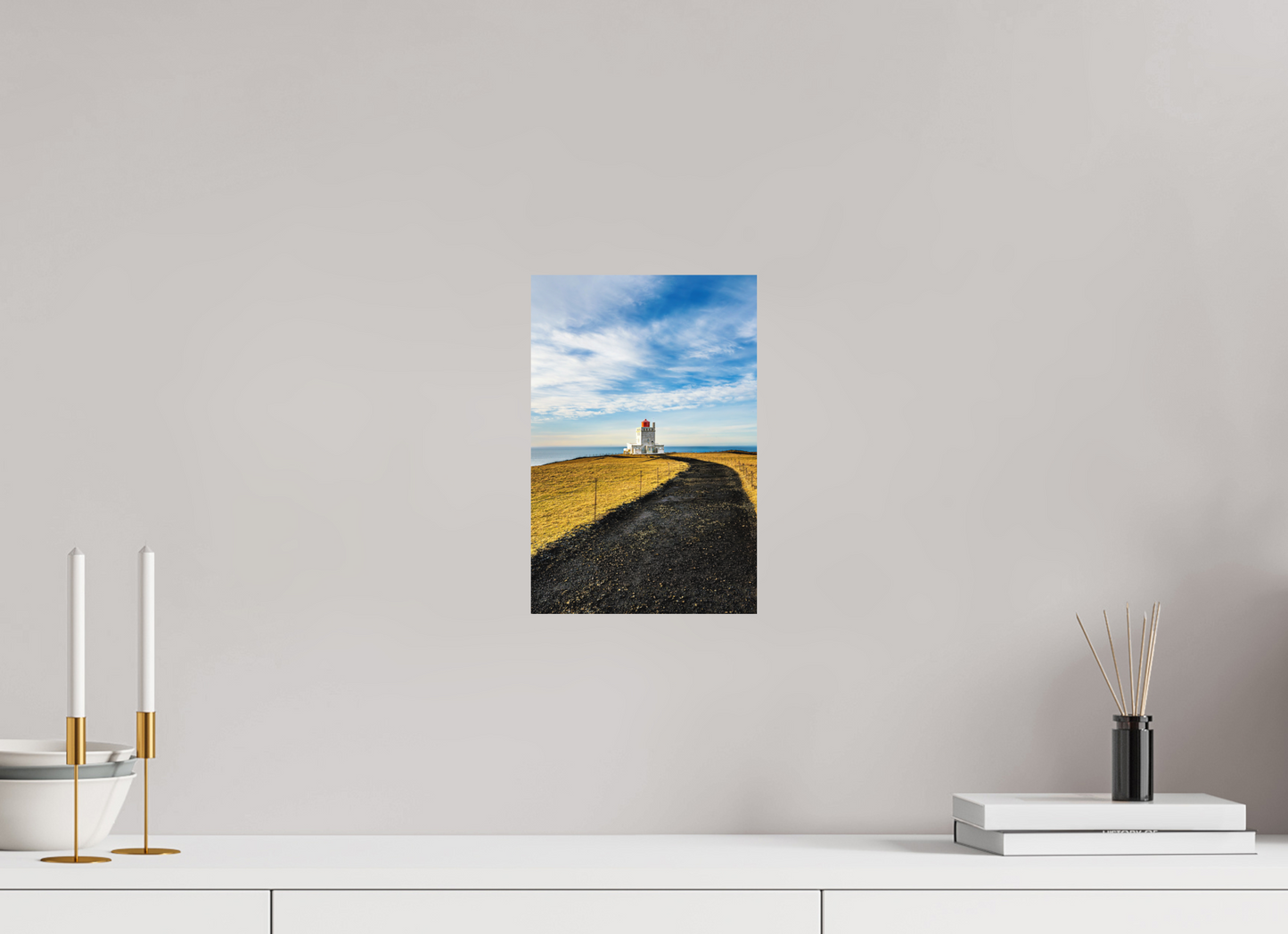 20 x 30 cm, Hahnemühle Photo Rag Bright White Dyrhólaey – Weg ins Licht