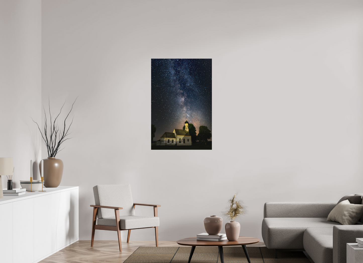70 x 105 cm, Hahnemühle Photo Rag Bright White Himmelslicht über Reistings