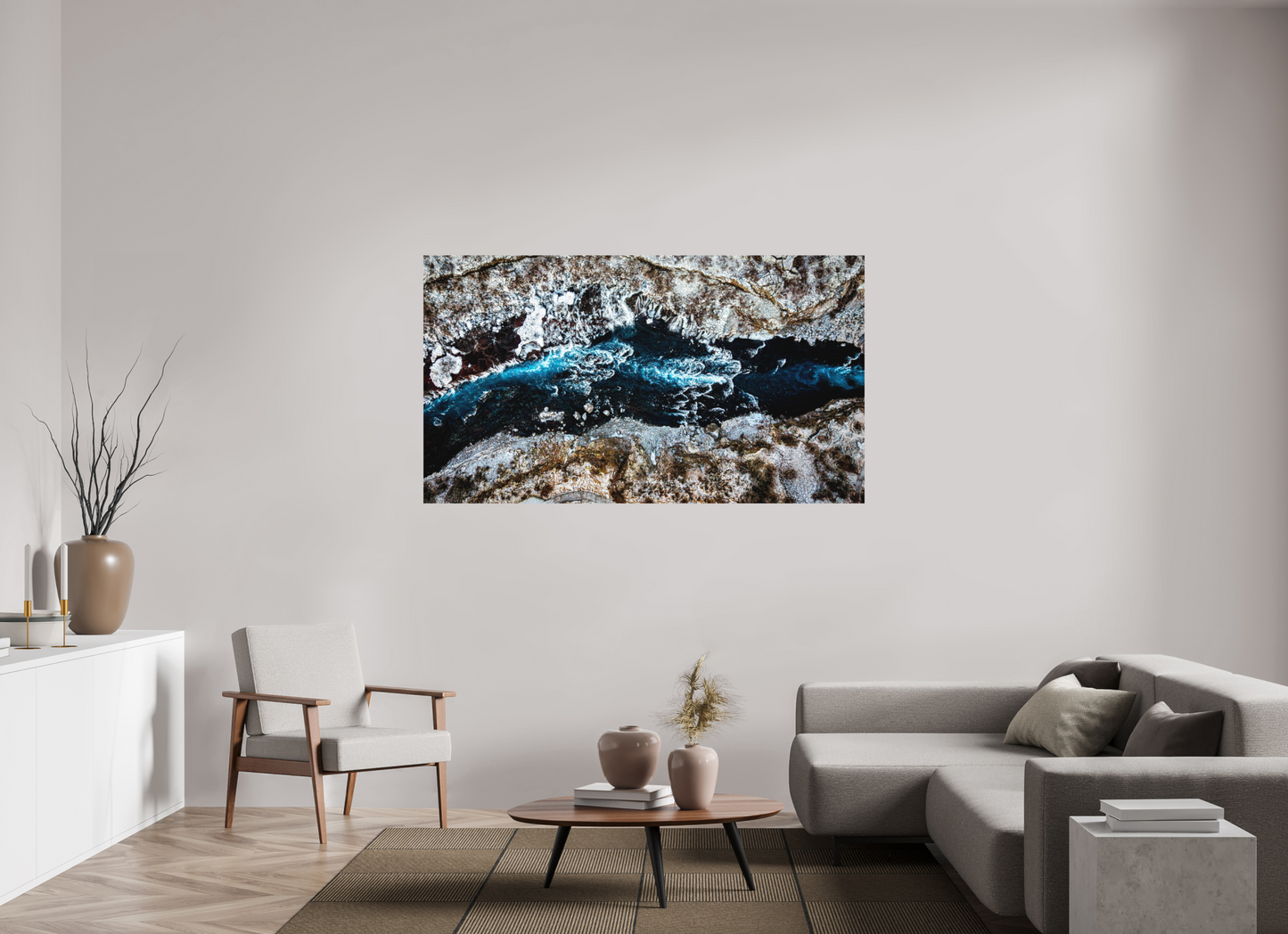 176 x 99 cm, Hahnemühle Photo Rag Bright White Eisader