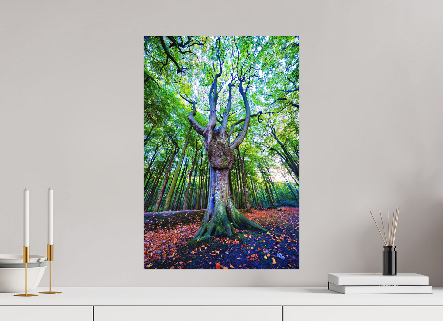 40 x 60 cm, Hahnemühle Photo Rag Bright White Der Wächter des Gespensterwaldes