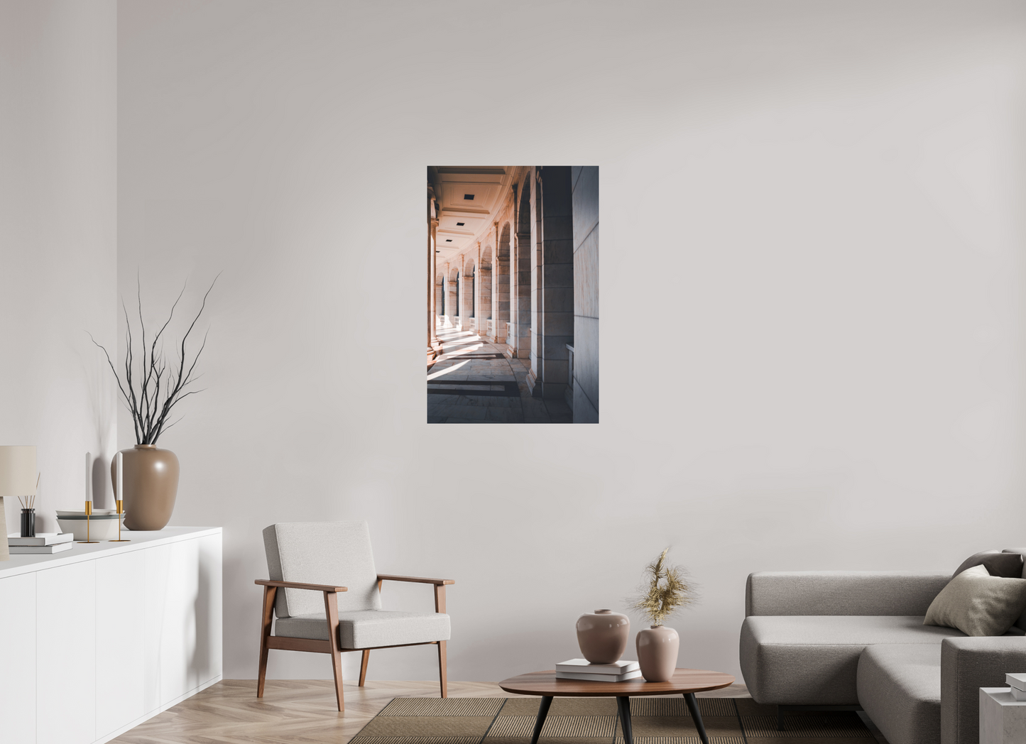 70 x 105 cm, Hahnemühle Photo Rag Bright White Arlington Kolonnaden