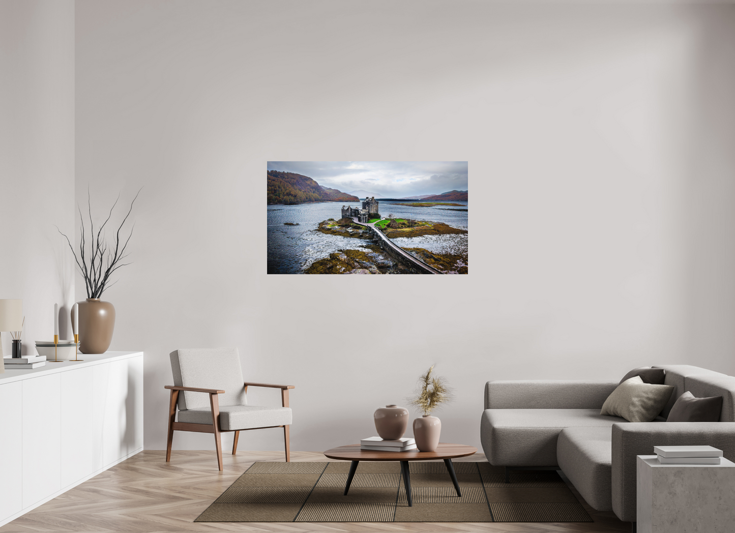 144 x 81 cm, Hahnemühle Photo Rag Bright White Eilean Donan Castle