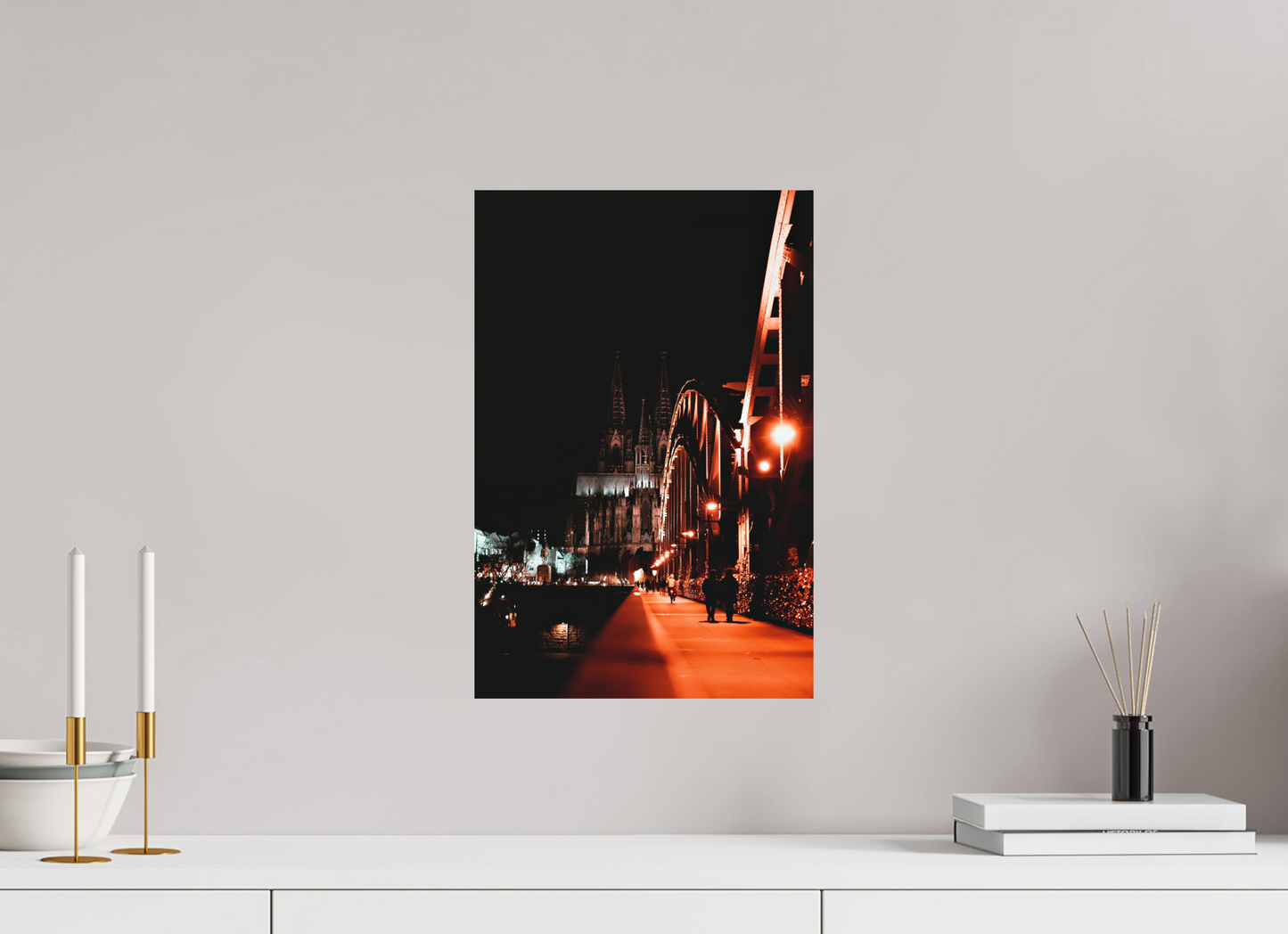 30 x 45 cm, Hahnemühle Photo Rag Bright White Walkway Glow