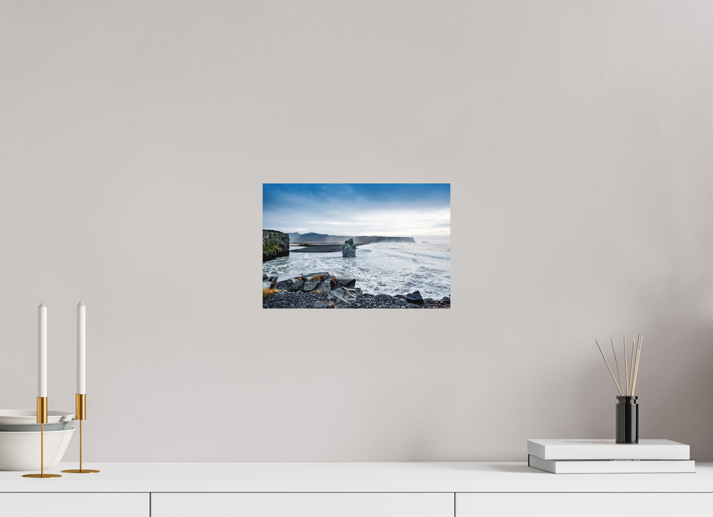 30 x 20 cm, Hahnemühle Photo Rag Bright White Felswächter von Reynisfjara