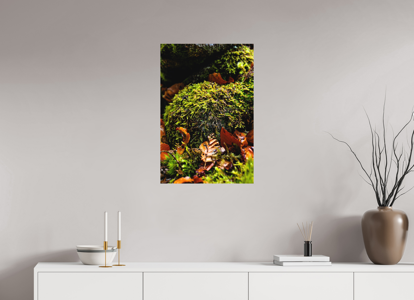 50 x 75 cm, Hahnemühle Photo Rag Bright White Schottischer Herbst