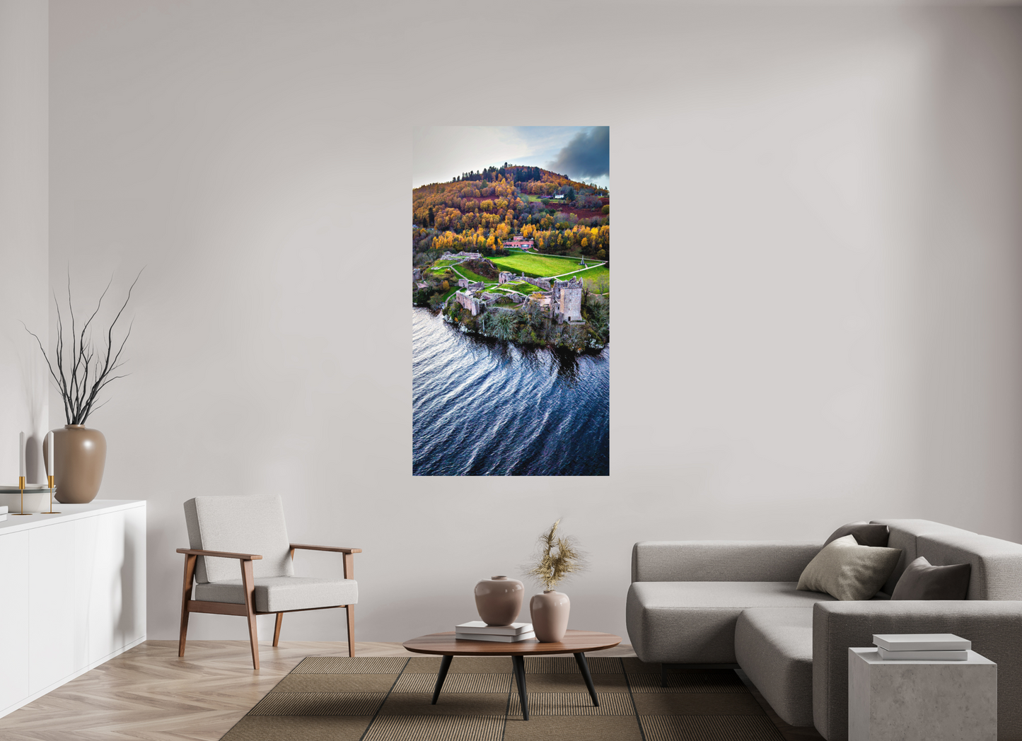 99 x 176 cm, Hahnemühle Photo Rag Bright White Urquhart Castle