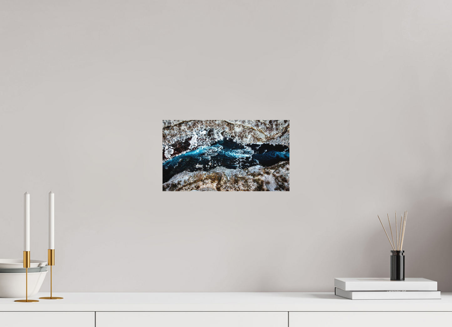 32 x 18 cm, Hahnemühle Photo Rag Bright White Eisader