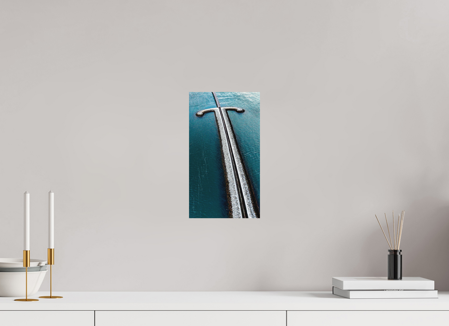 18 x 32 cm, Hahnemühle Photo Rag Bright White Sword