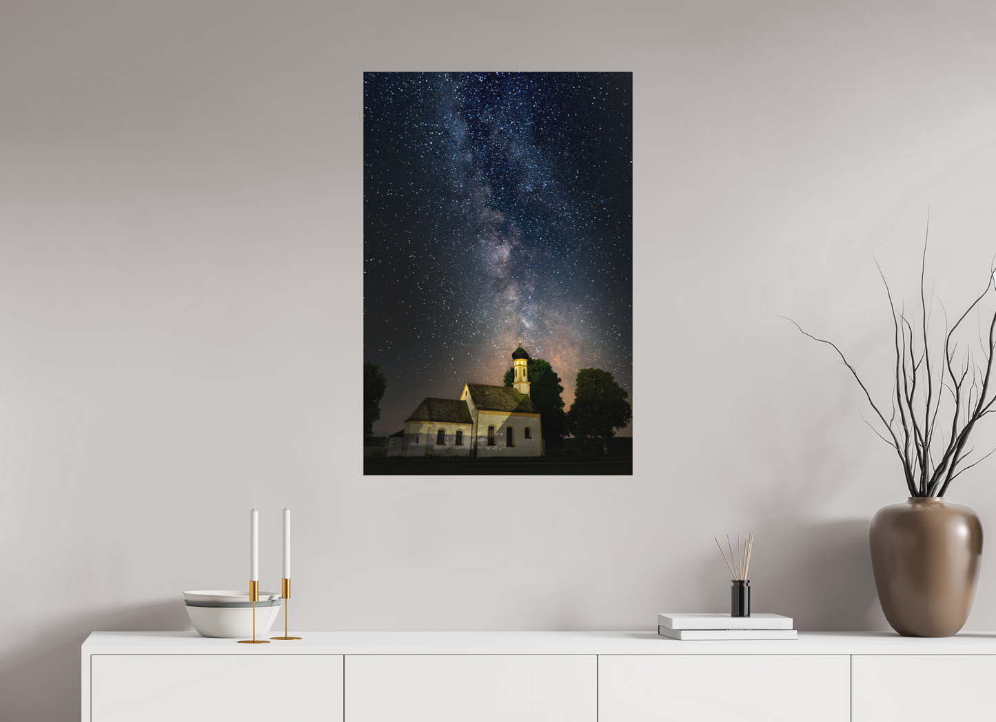 60 x 90 cm, Hahnemühle Photo Rag Bright White Himmelslicht über Reistings