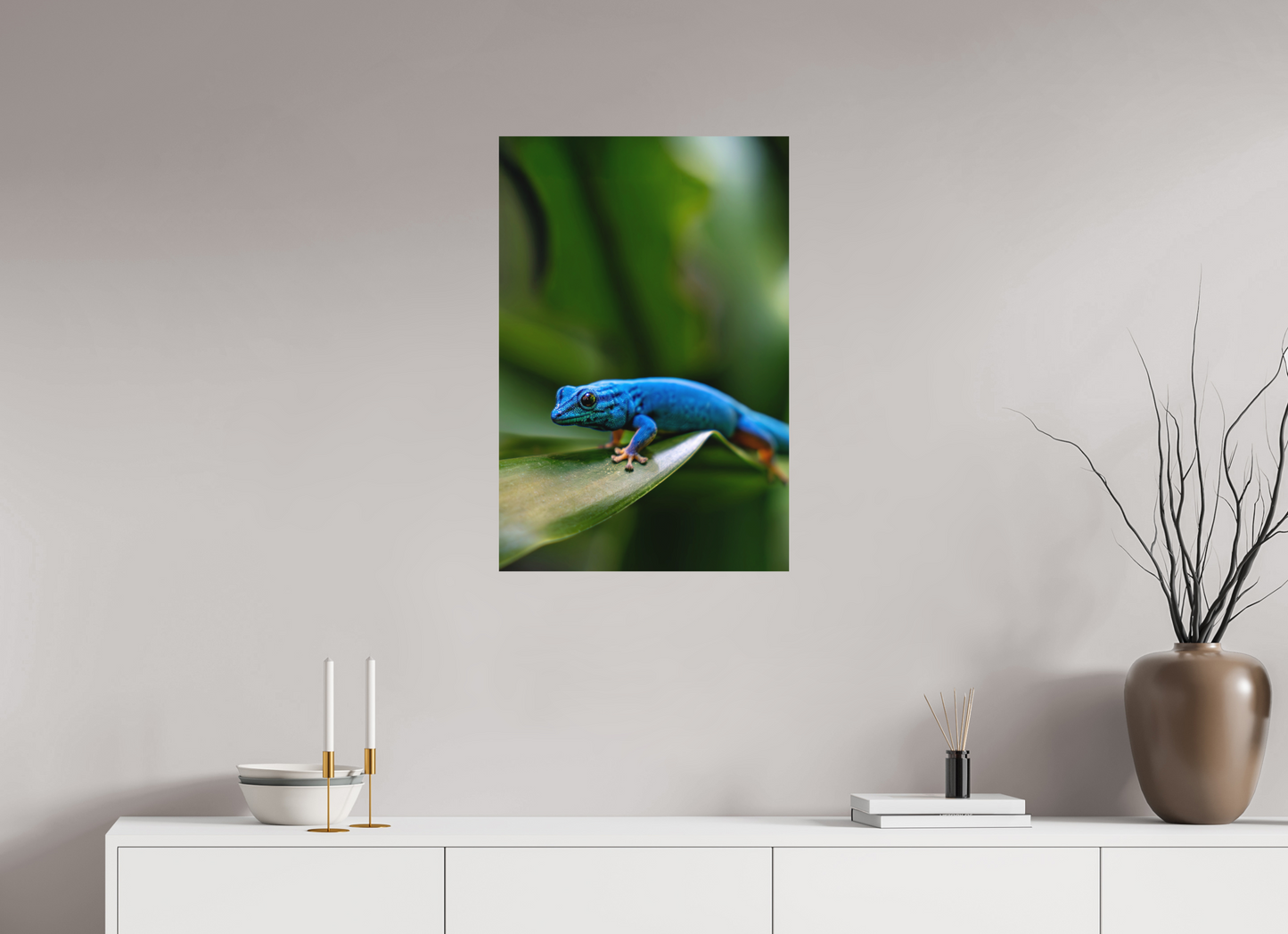 50 x 75 cm, Hahnemühle Photo Rag Bright White Blauer Glanz