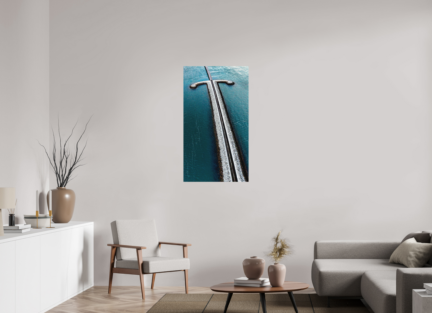63 x 112 cm, Hahnemühle Photo Rag Bright White Sword