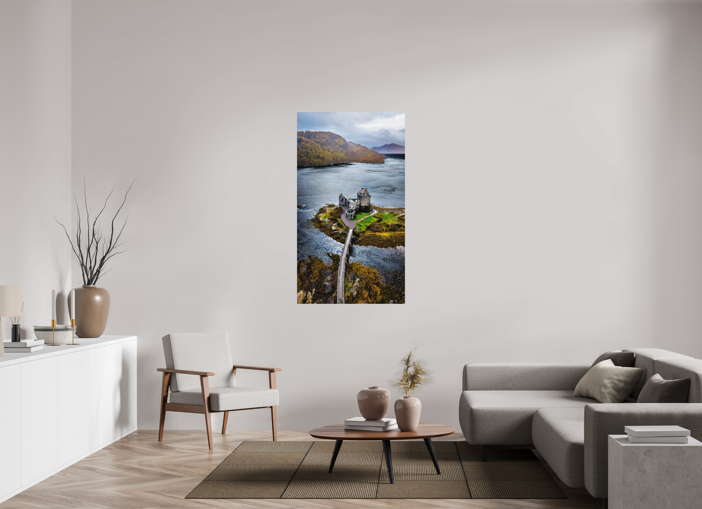 81 x 144 cm, Hahnemühle Photo Rag Bright White Eilean Donan Castle – Highlands Majesty
