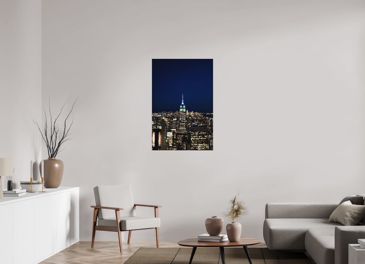 70 x 105 cm, Hahnemühle Photo Rag Bright White Empire State Nights