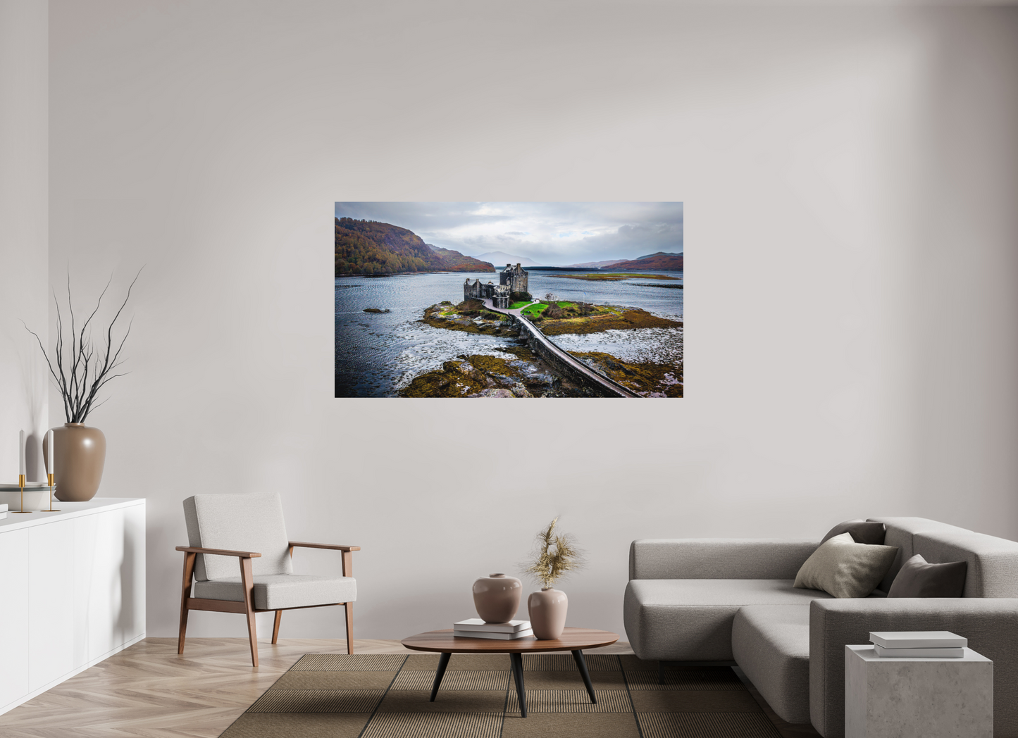 176 x 99 cm, Hahnemühle Photo Rag Bright White Eilean Donan Castle