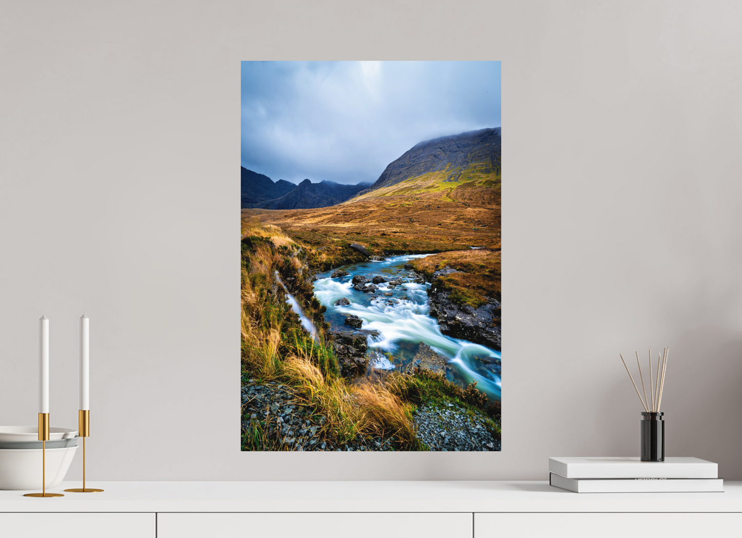 40 x 60 cm, Hahnemühle Photo Rag Bright White Whispers of the Fairy Pools