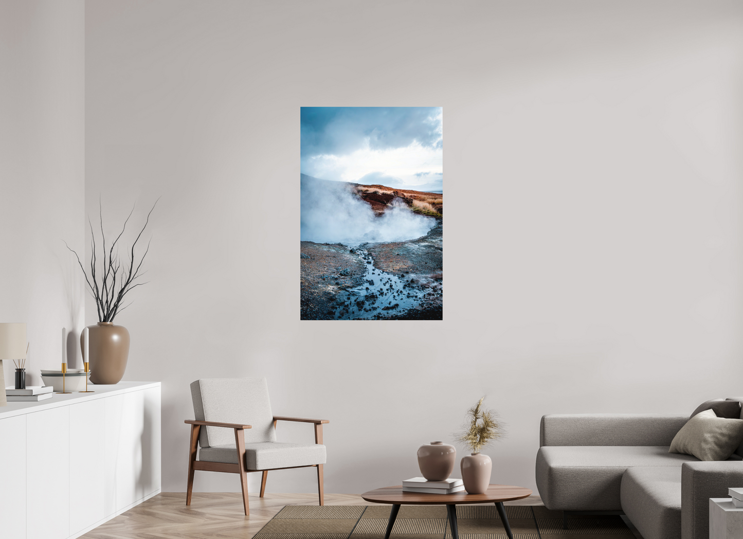 80 x 120 cm, Hahnemühle Photo Rag Bright White Heiße Quellen