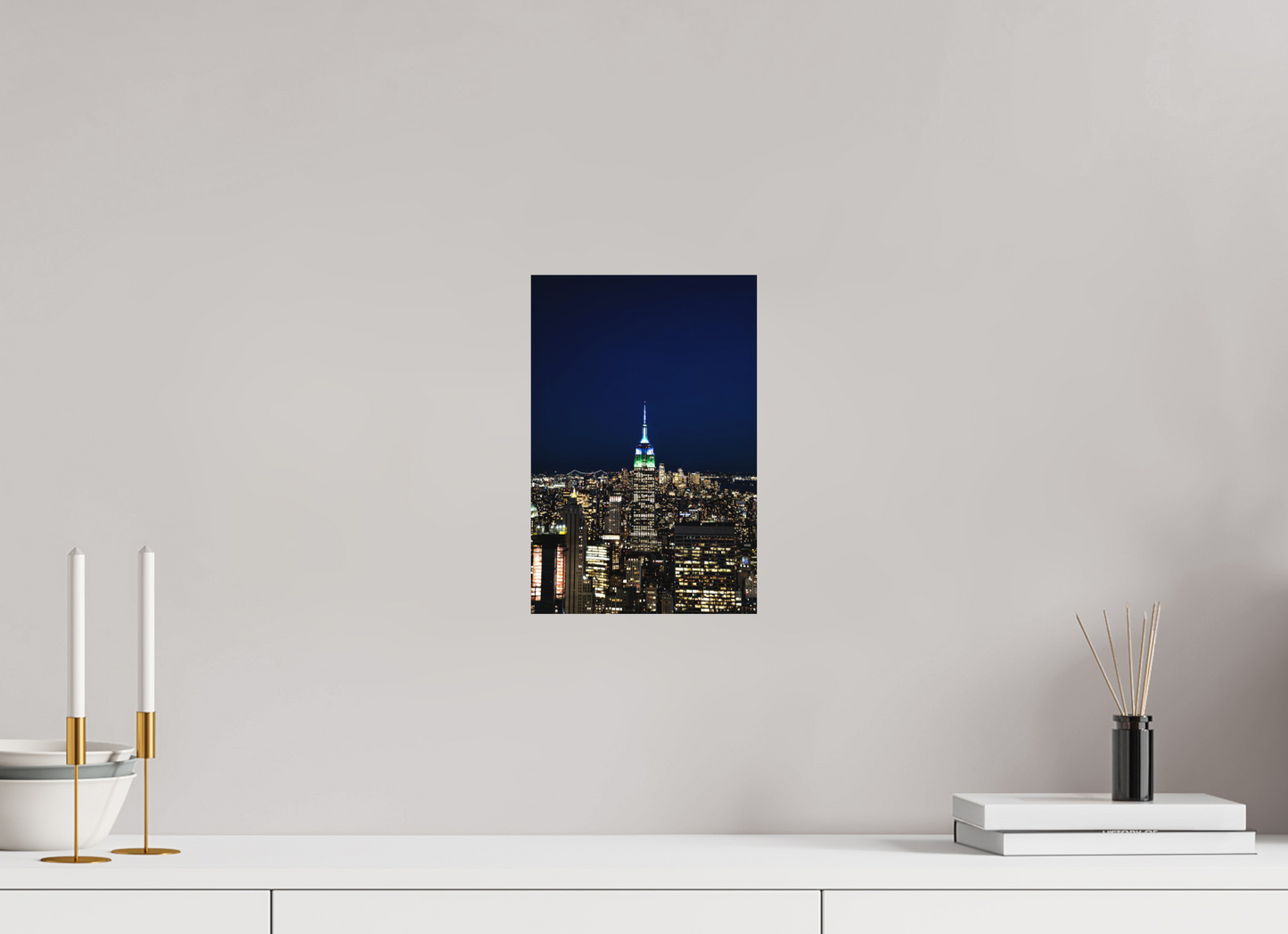 20 x 30 cm, Hahnemühle Photo Rag Bright White Empire State Nights