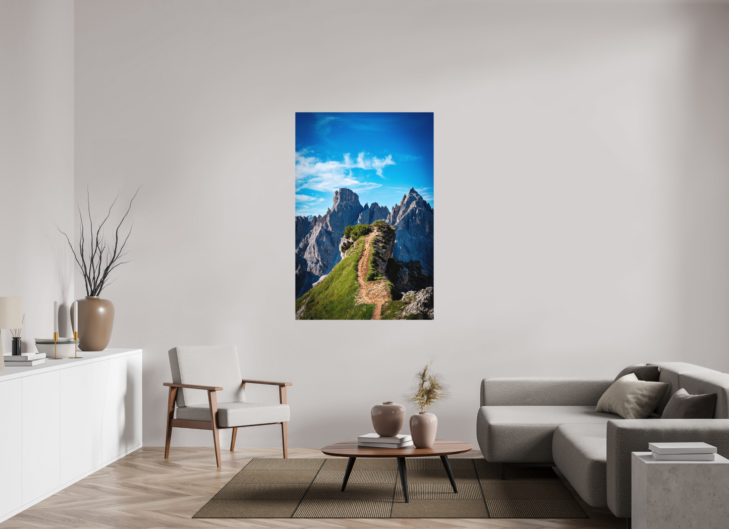 100 x 150 cm, Hahnemühle Photo Rag Bright White Dolomiti Ridge