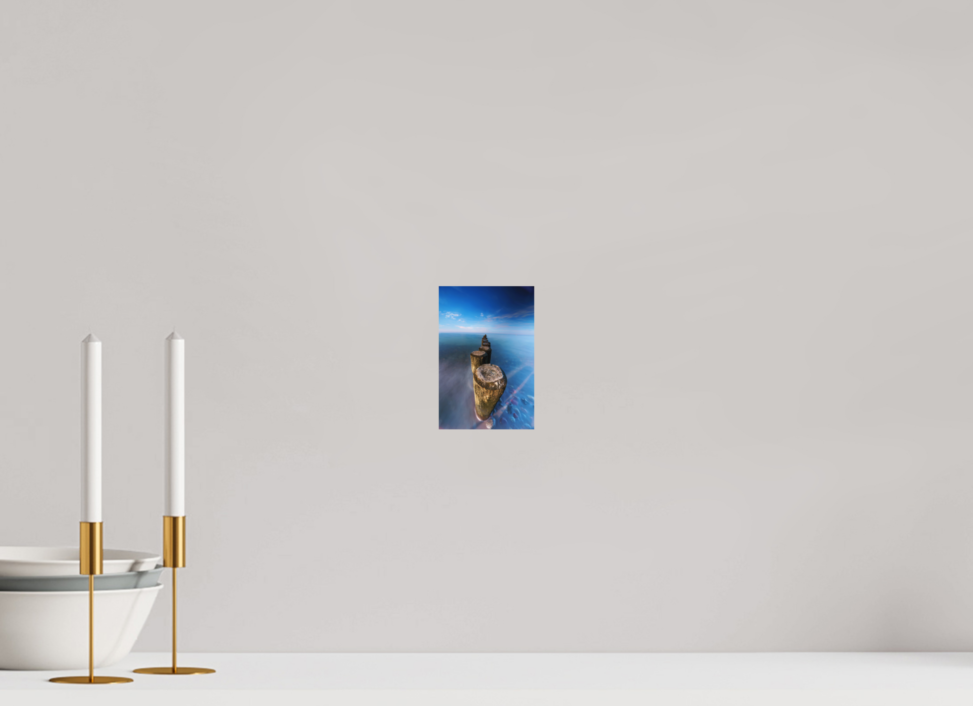 10 x 15 cm, Hahnemühle Photo Rag Bright White Ruhige See – Nienhagen