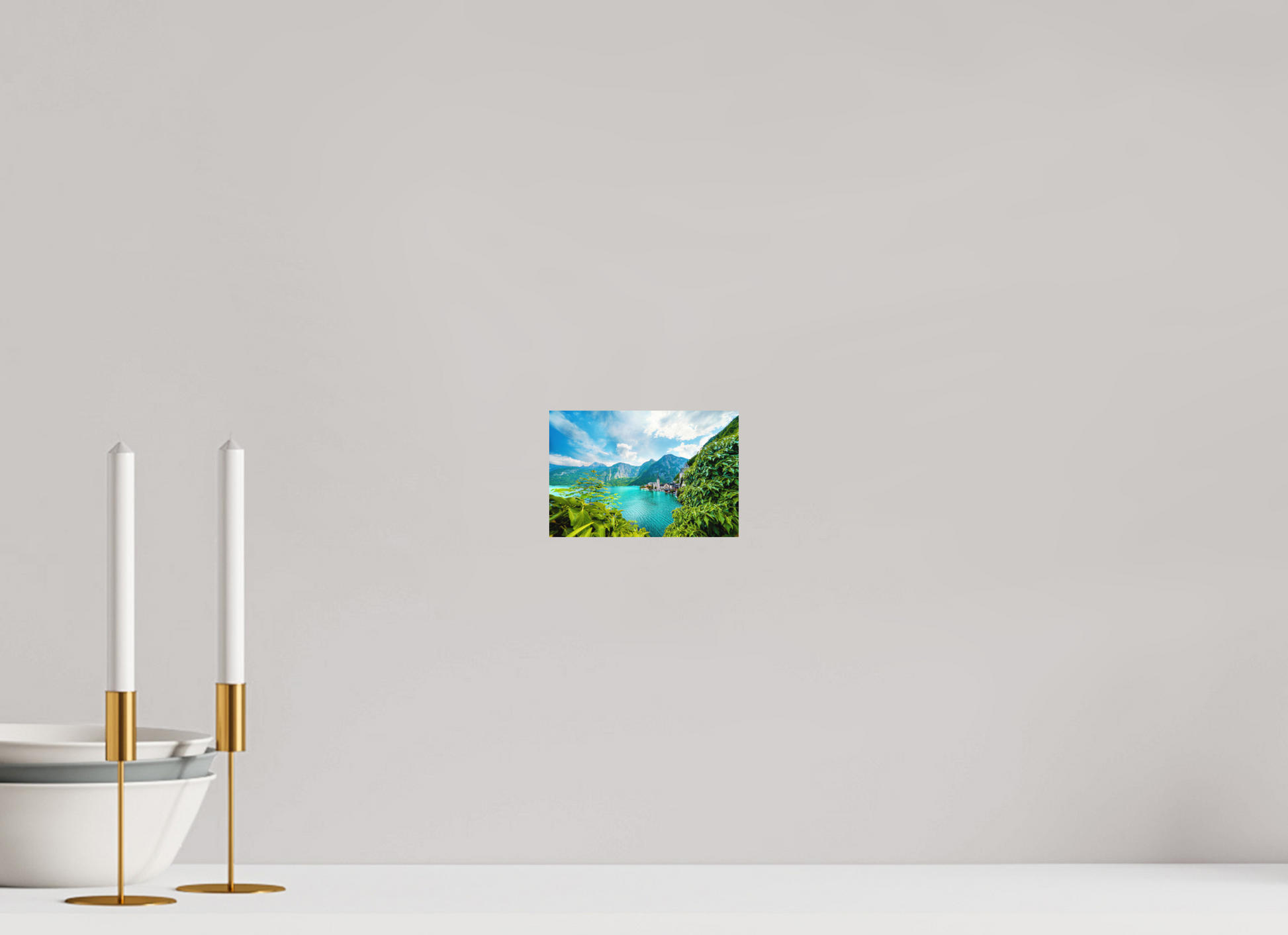 15 x 10 cm, Hahnemühle Photo Rag Bright White Hallstatt